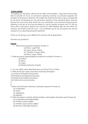 Ted Talk Analysis Worksheet - TED Talk View the T.E. Talk and complete ...