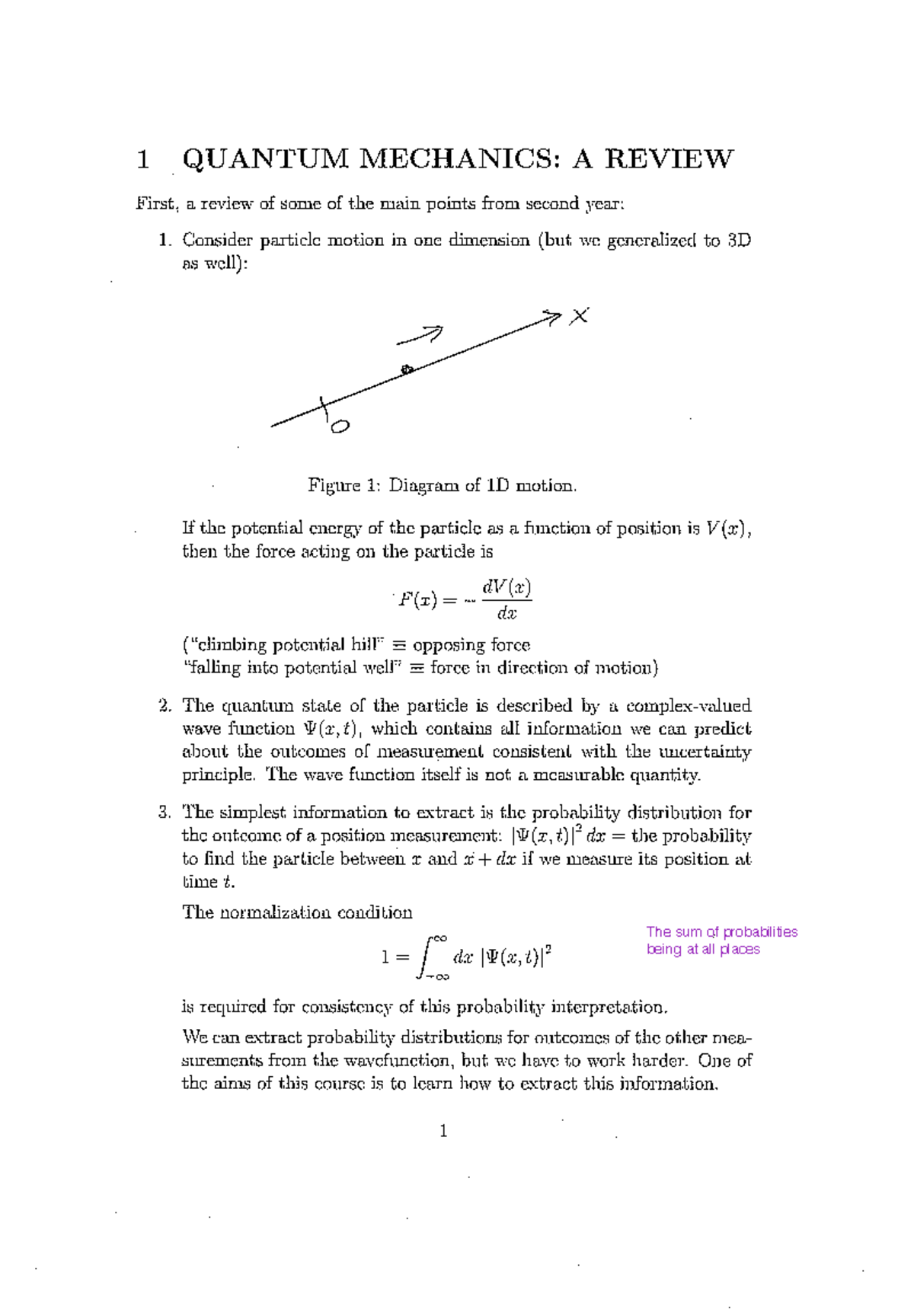 Quantum Mechanics 2 And Atomic Physics - Lecture Notes - All - Warning ...