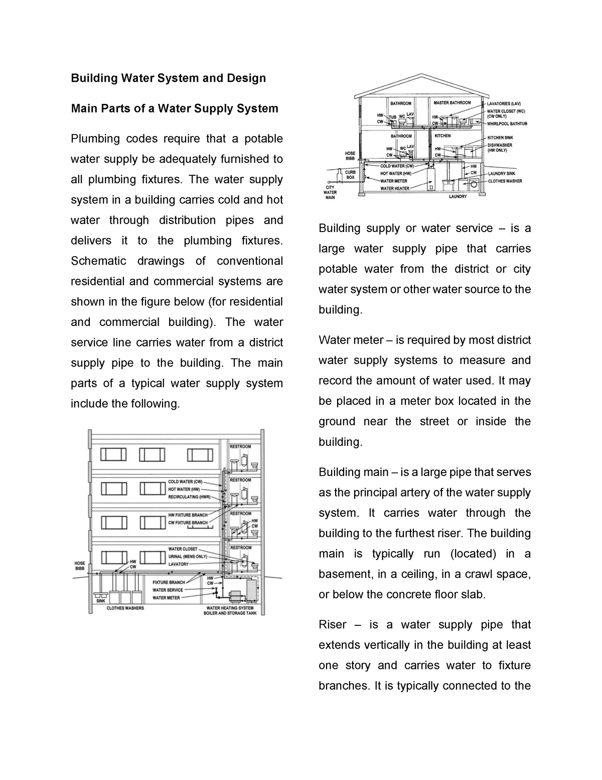 Building Water System And Design The Water Supply System In A   Thumb 1200 1553 