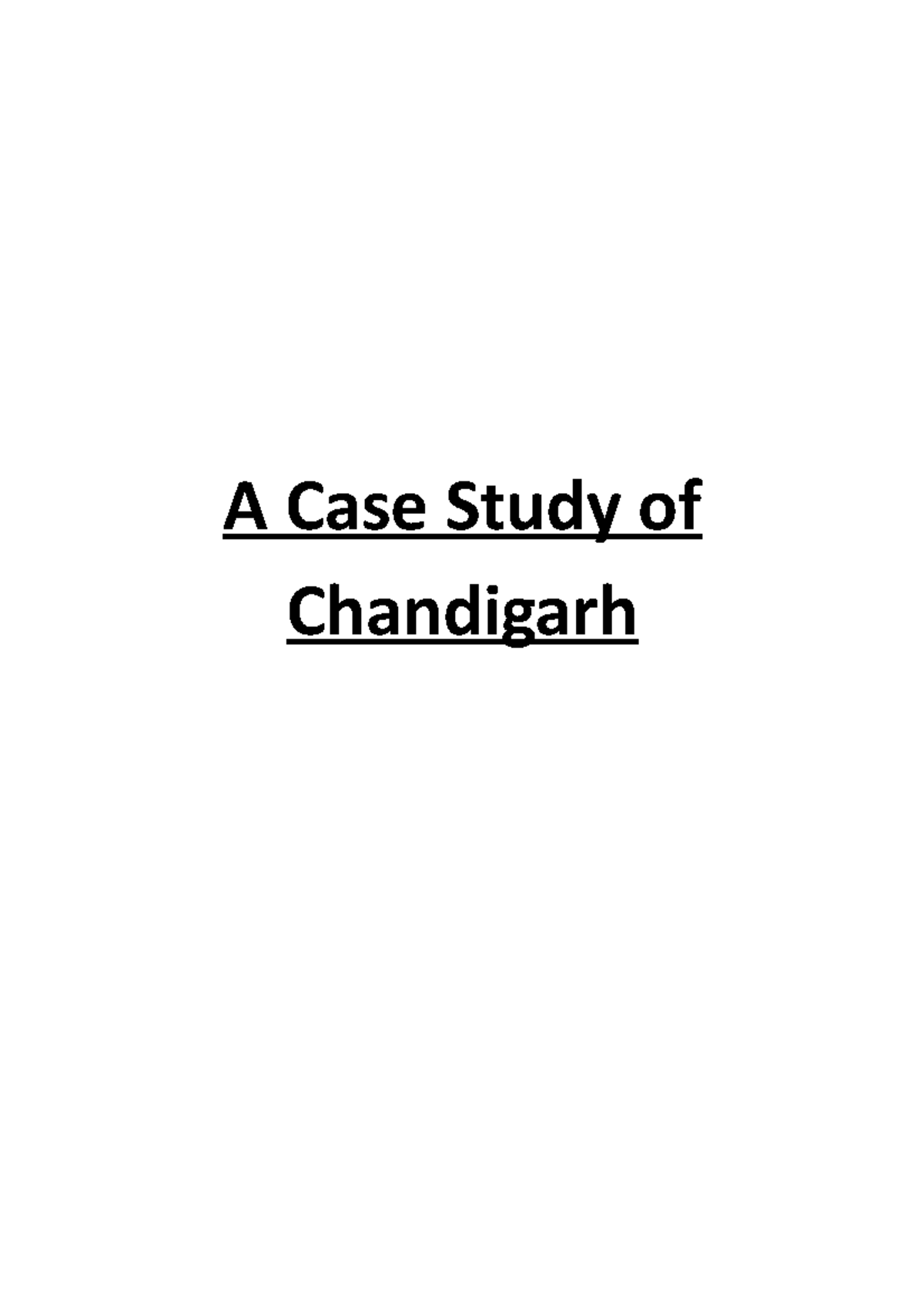 chandigarh university case study