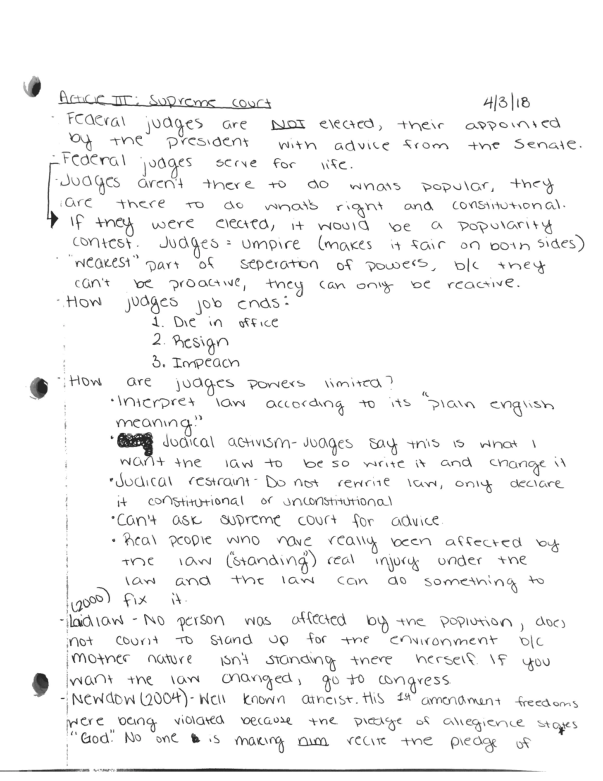 Law notes 11 - LAW 1310 - Studocu