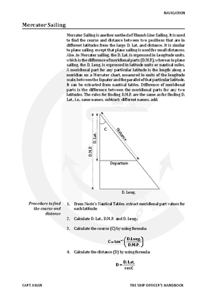 Navigation - NAVIGATION Using the electronic It is assumed that the ...