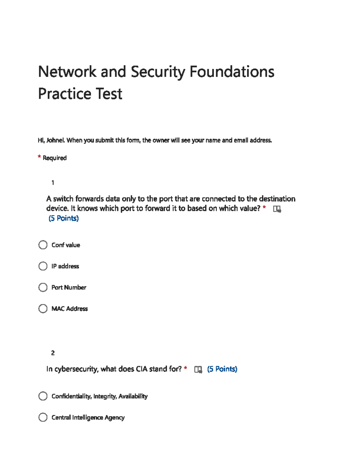 D315 Practice Test - Network And Security Foundations Practice Test Hi ...