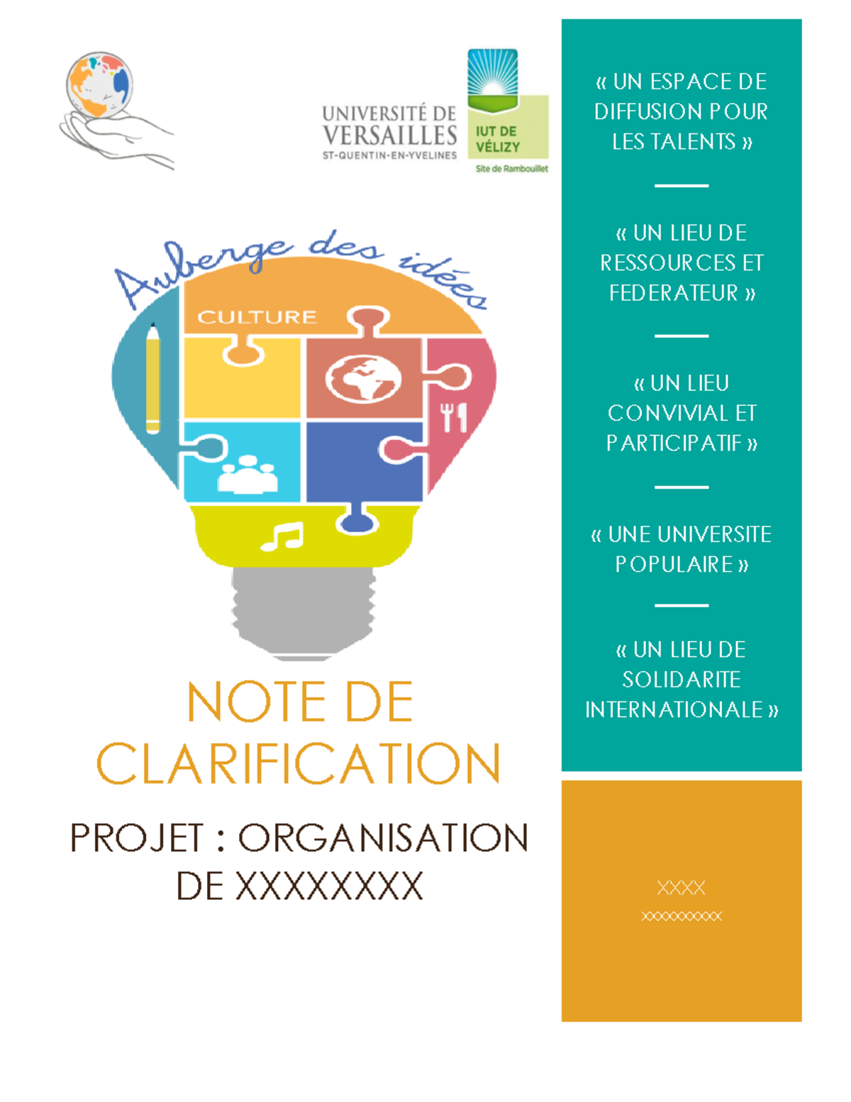 Note De Clarification - Free Word Template