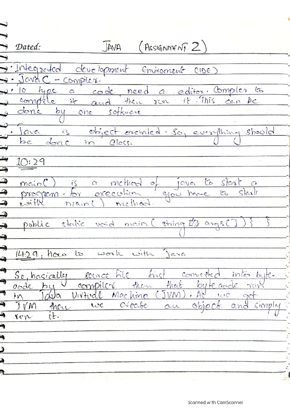 JAVA DSA Handnotes WITH Explanation - Data Structure and Algorithms ...