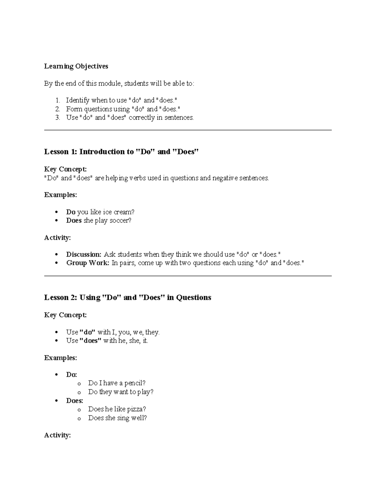 English 3 Oct 2 - Learning Objectives By the end of this module ...
