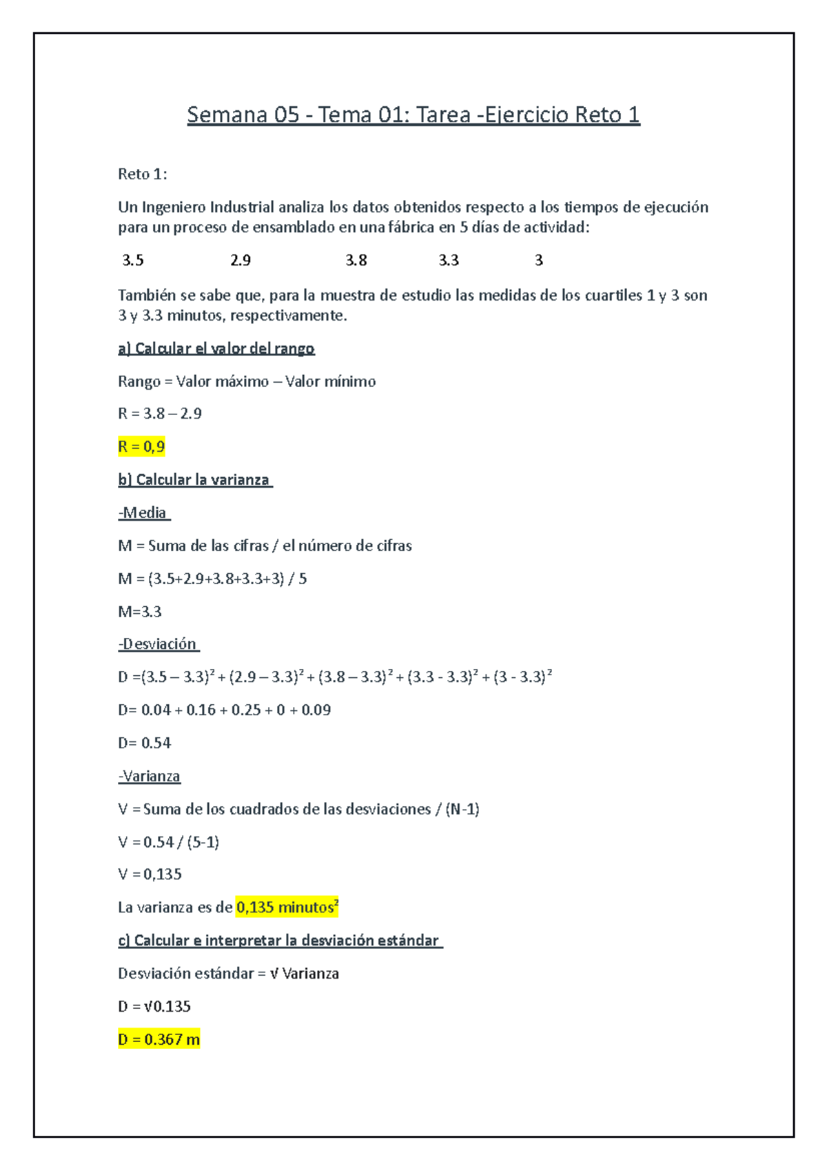 Semana 05 Tema 01 Tarea Ejercicio Reto 1 - Semana 05 - Tema 01: Tarea ...