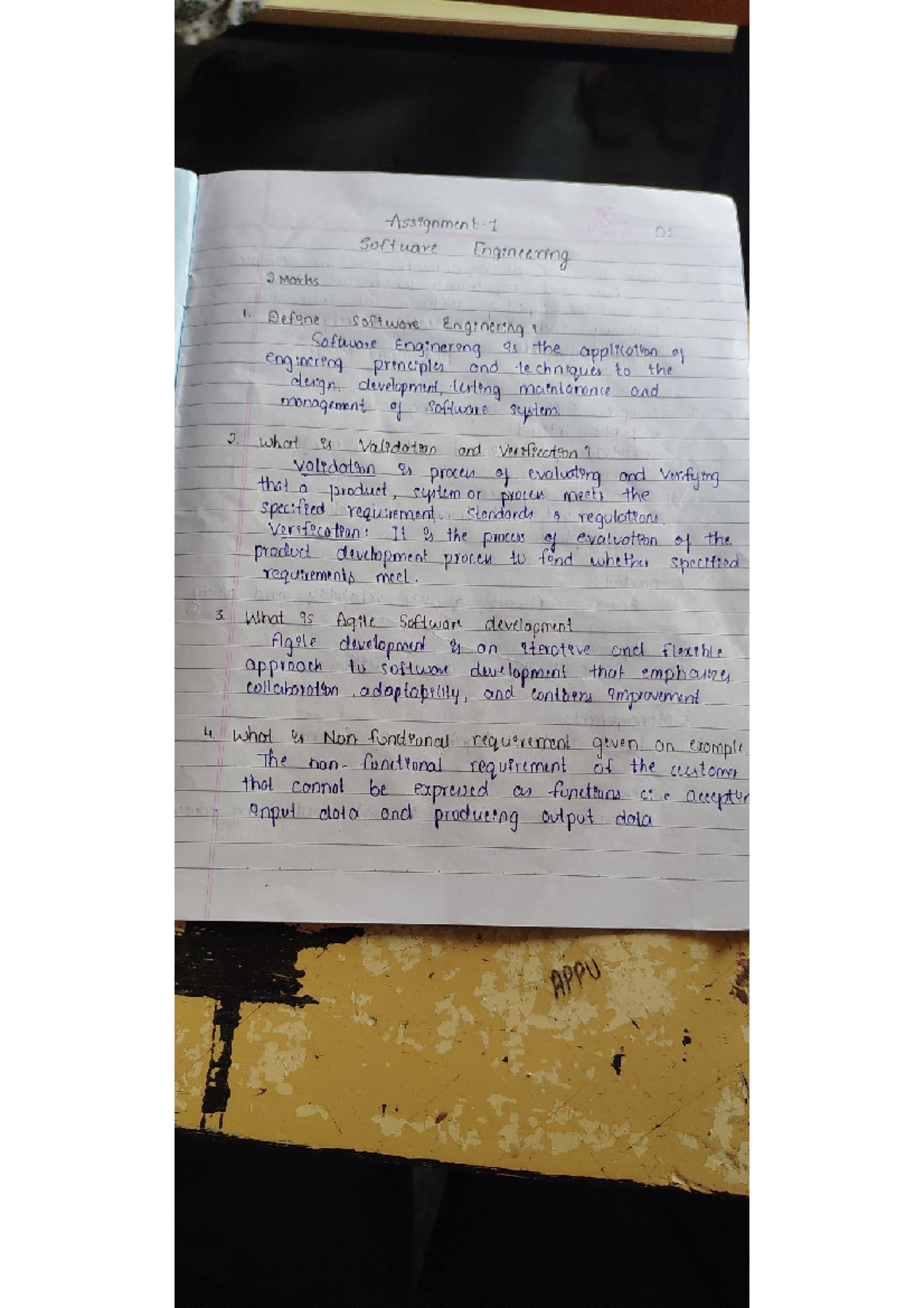 SE assignment 1 - Software engineer - 01 Software Engineering 2 Morks 1 ...