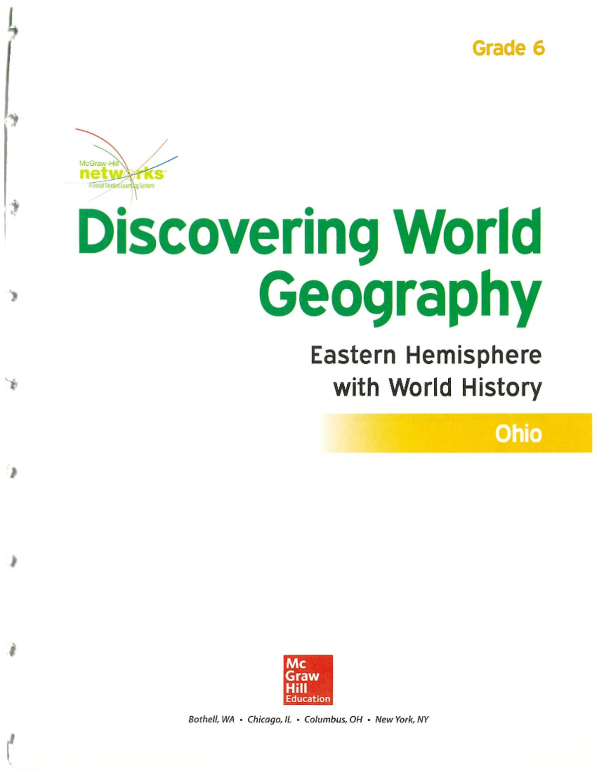 Table of Contents & Maps - 6 edarG lliH-warGc M sS te n metsyS ghiTi ...