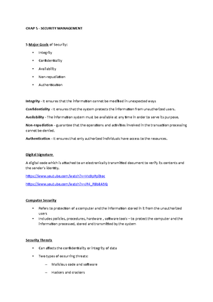 Mind Map Chapter 6 (Part 1245) - Information Technology Management ...