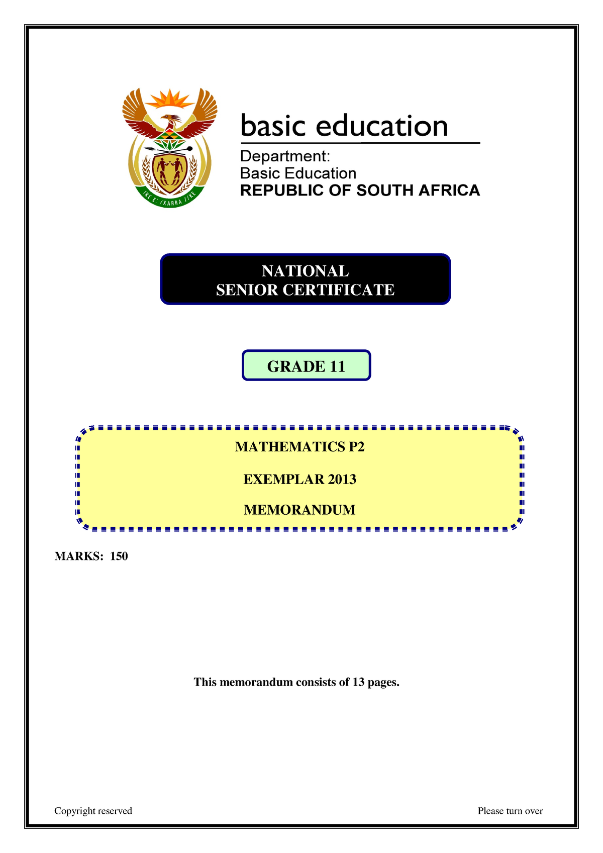 grade 11 mathematics assignment memorandum 2023