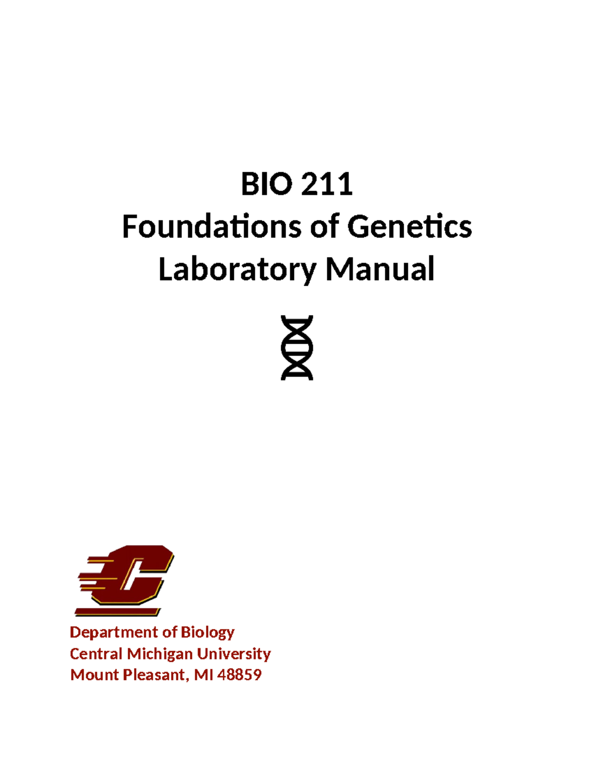 Module 3 - S. cerevisiae - BIO 211 Foundations of Genetics Laboratory ...