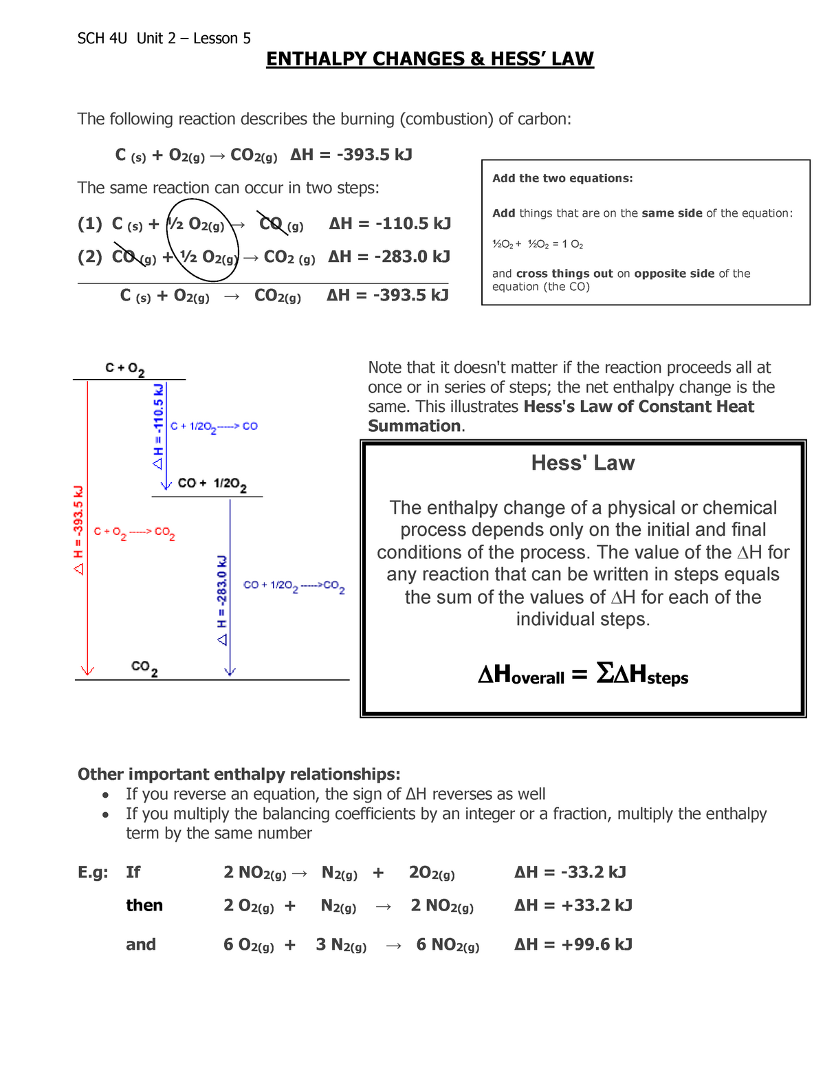 5-hess-i-completed-sch-4u-unit-2-lesson-5-enthalpy-changes-hess