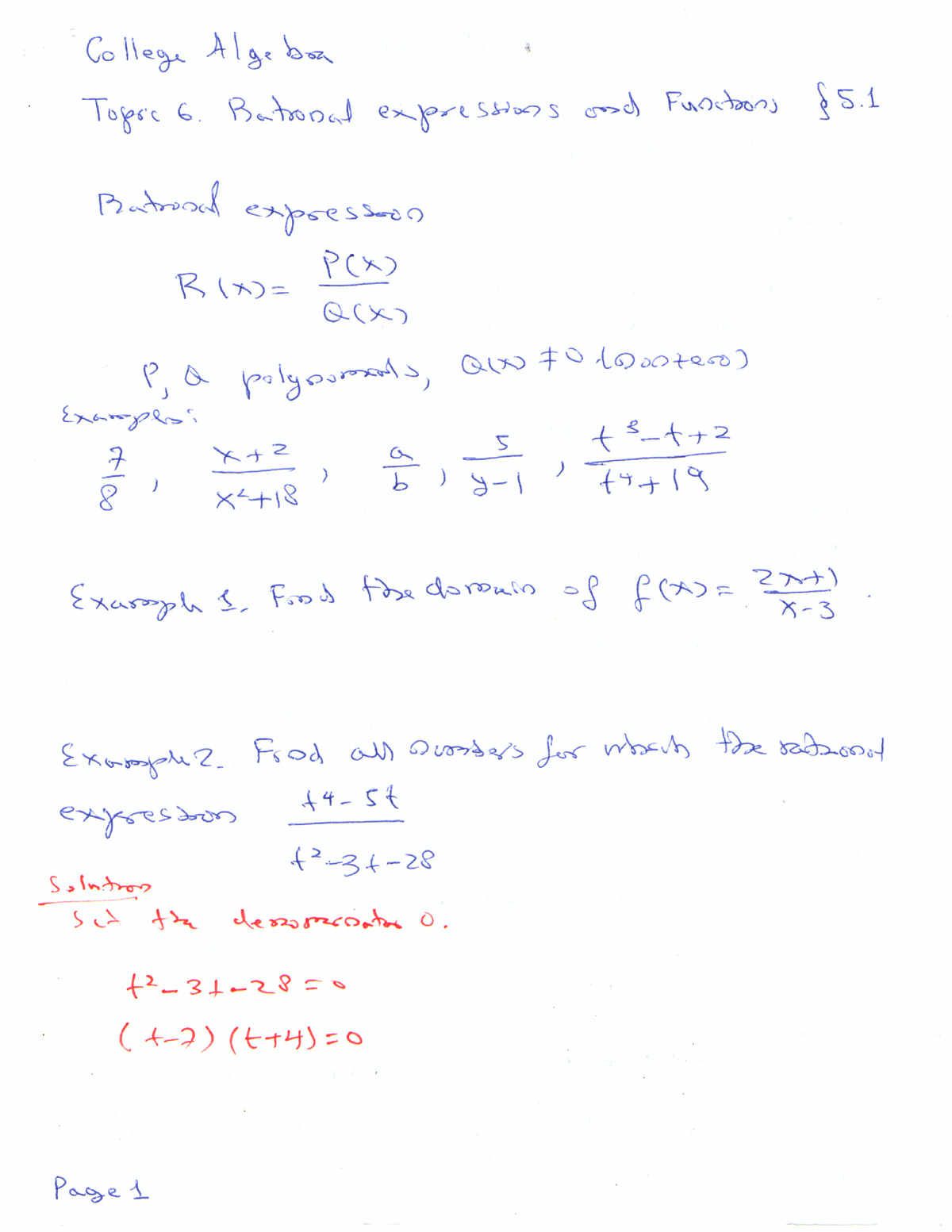 Lecture 06 - MATH 1021 - Studocu