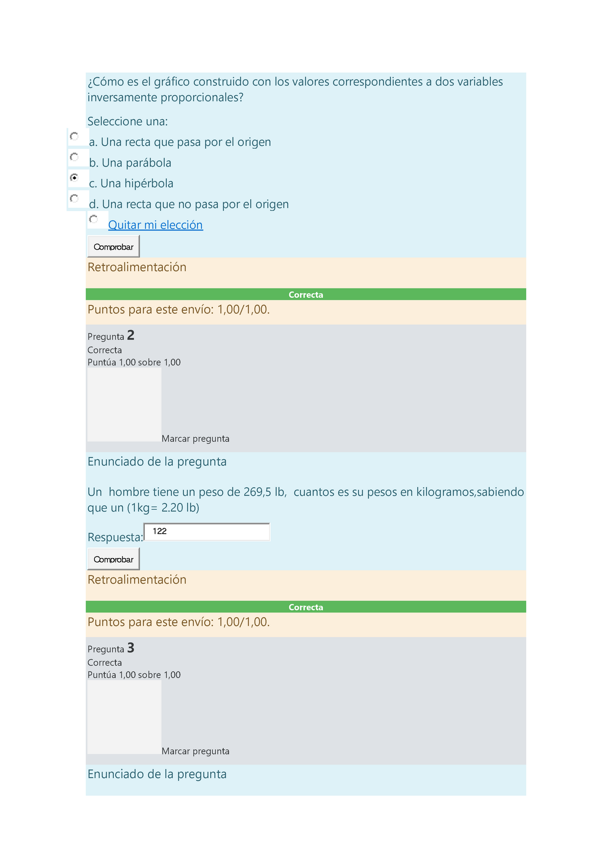 Examen 1er Parcial - ¿Cómo Es El Gráfico Construido Con Los Valores ...