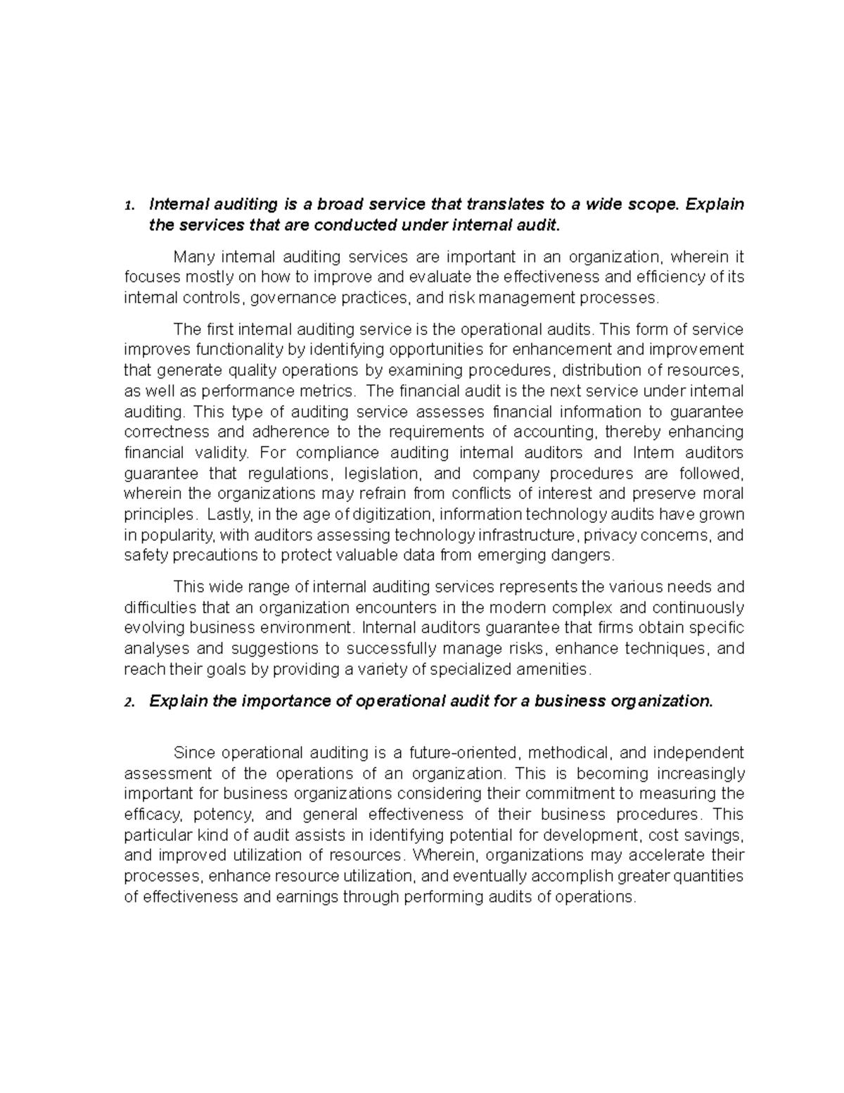 Stud5 - very helpful - Name: Ana Carla J. Adorable Code: 404 Internal ...