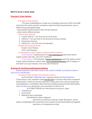 Microbiology Case History #6 - BIOL 211 - Studocu