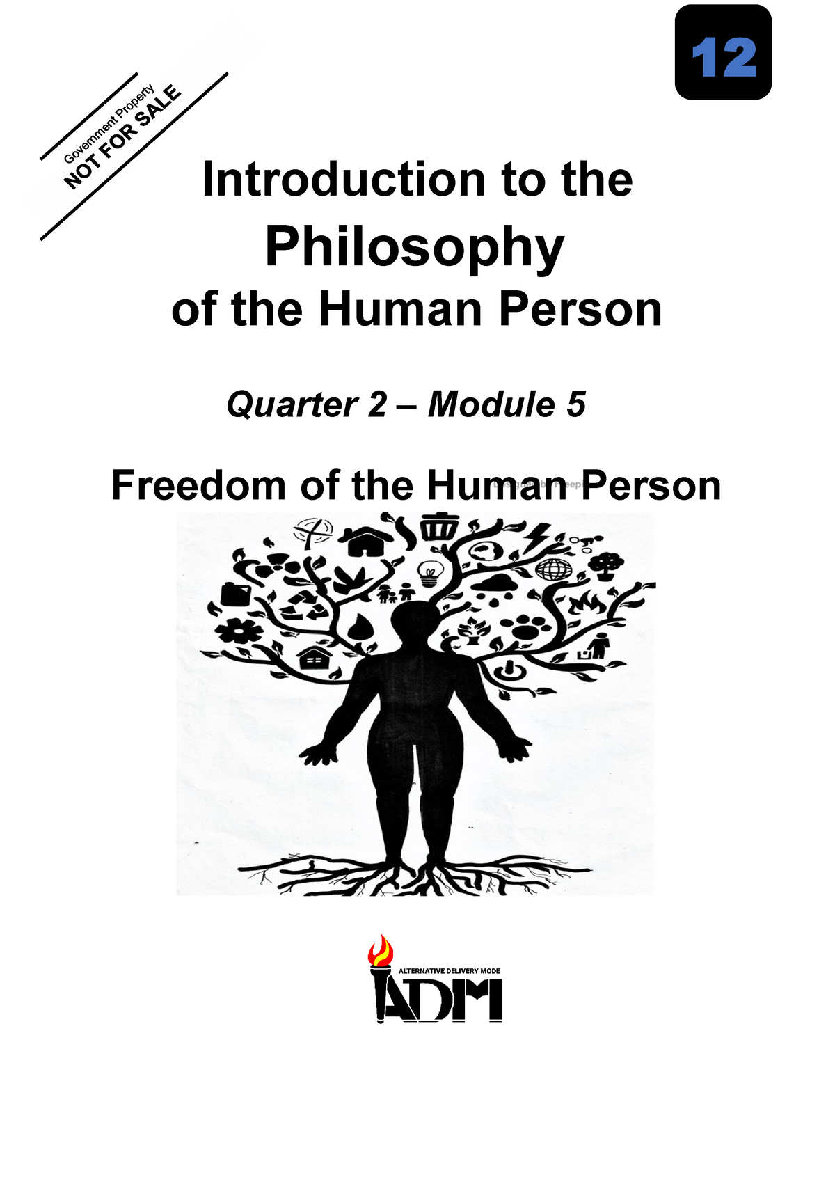 Philo Q2 Module 5 Introduction To The Philosophy Of The Human Person Quarter 2 Module 5 3398