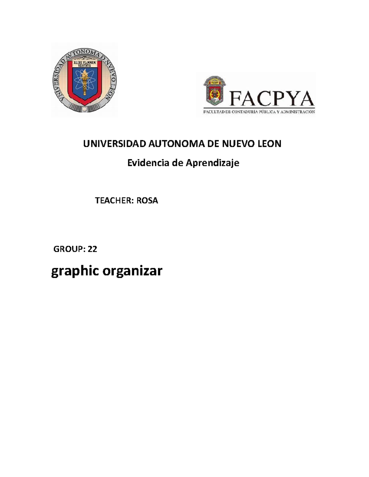 Evidencia 2.2 ingles equipo 2 - UNIVERSIDAD AUTONOMA DE NUEVO LEON ...