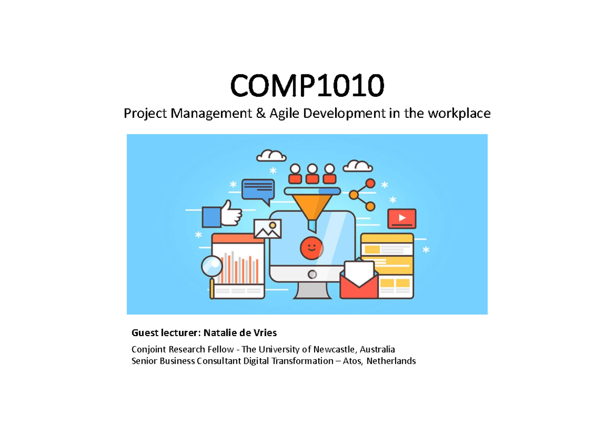 COMP1010 - W1 - L1 - Guest Lecture - Project Management and Agile ...