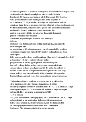 Essential cell Biology samman fattning hela kursen - Kap 1 ...