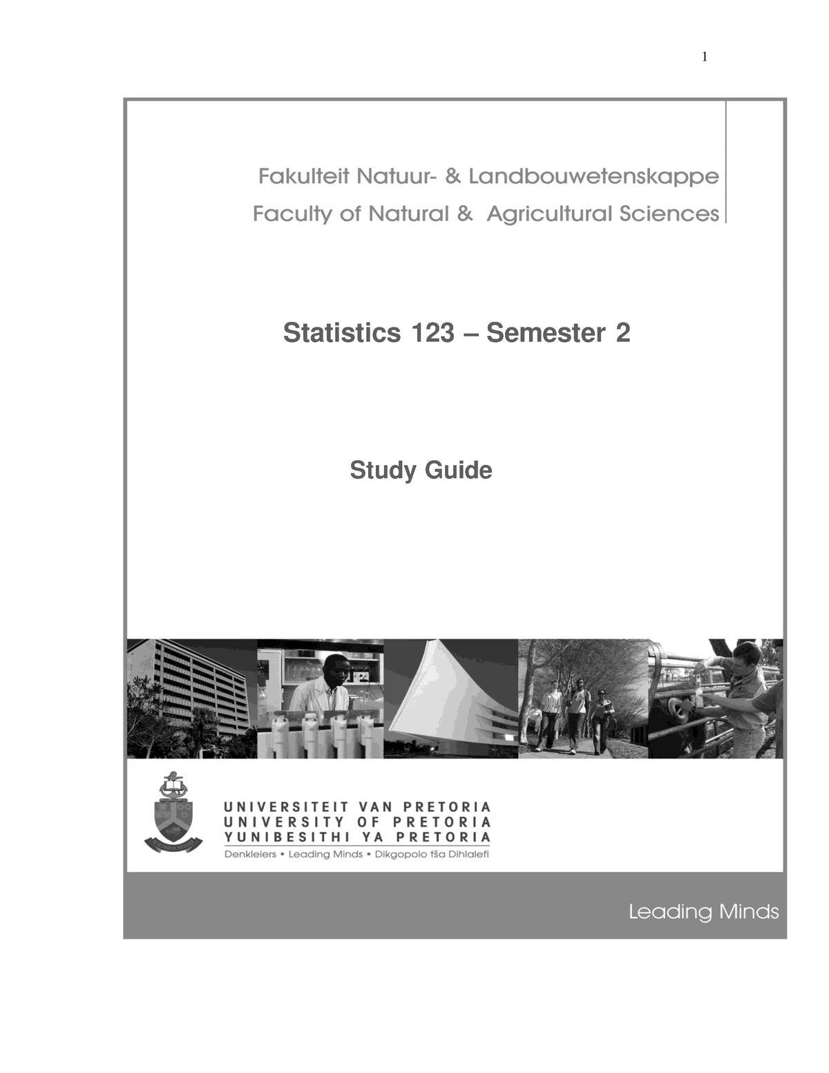 STK 123 Section B Study Guide - Statistics 12 3 – Semester Study Guide ...