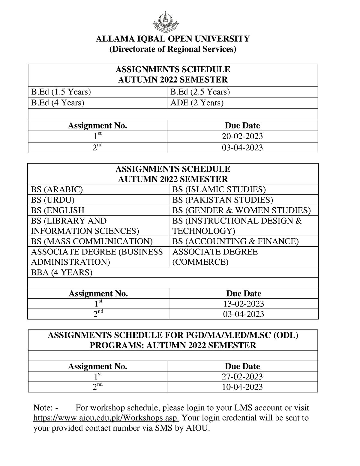 assignments allama iqbal open university