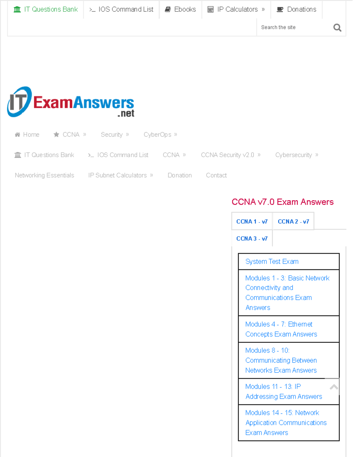 CCNA 1 (Version 7.00) ITNv7 Practice Final Exam Answers - CCNA V7 Exam ...