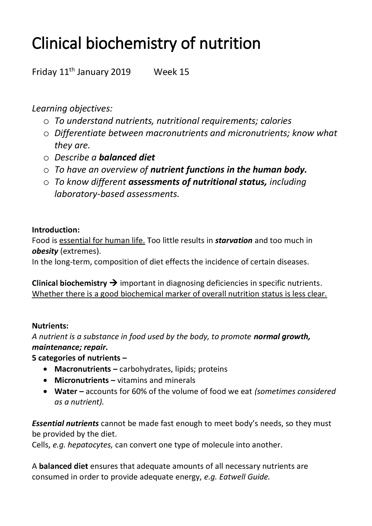 research papers on nutritional biochemistry