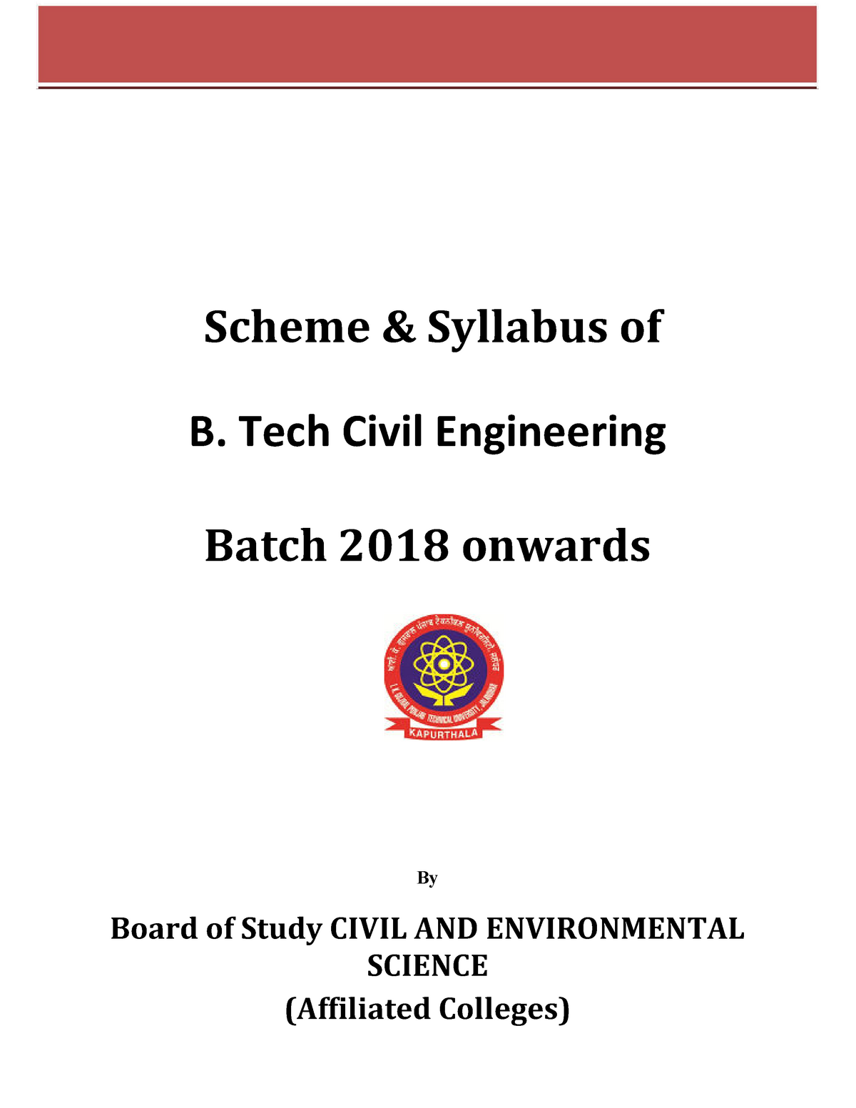 B Tech Civil Engg Batch 2018 (09-06-2020) - Board Of Studies – Civil ...