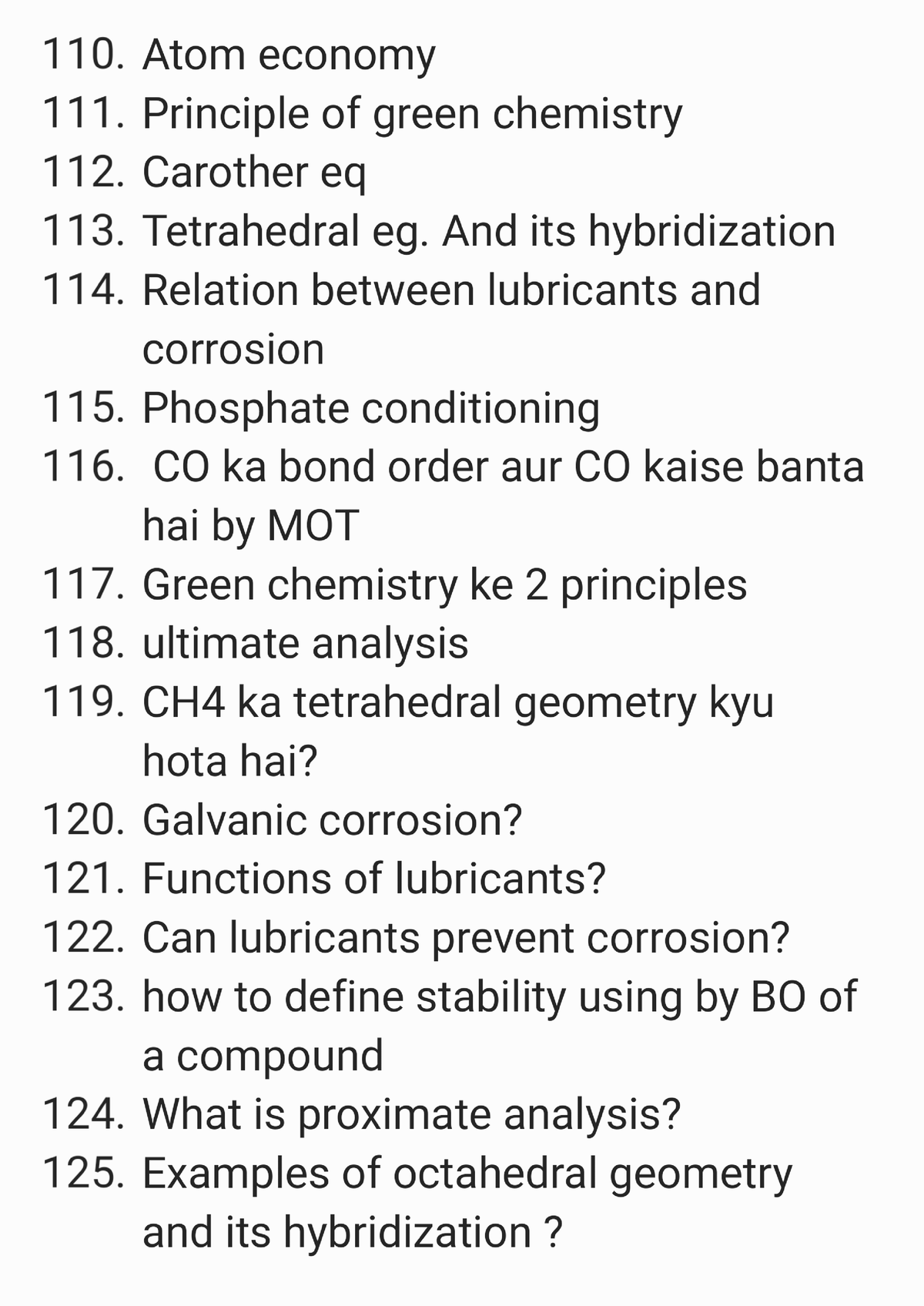 phd viva questions chemistry