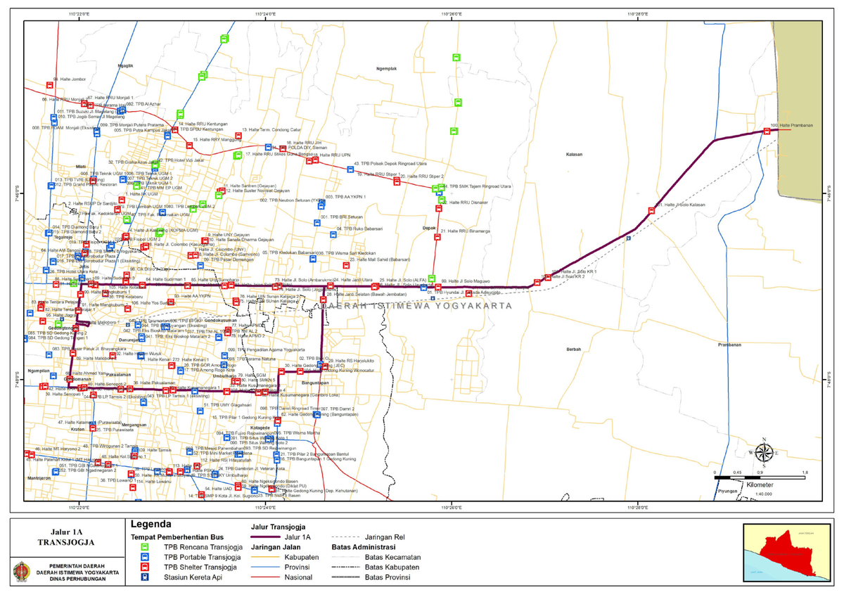 Trayek Trans Jogja 2021 - Manajemen - Studocu