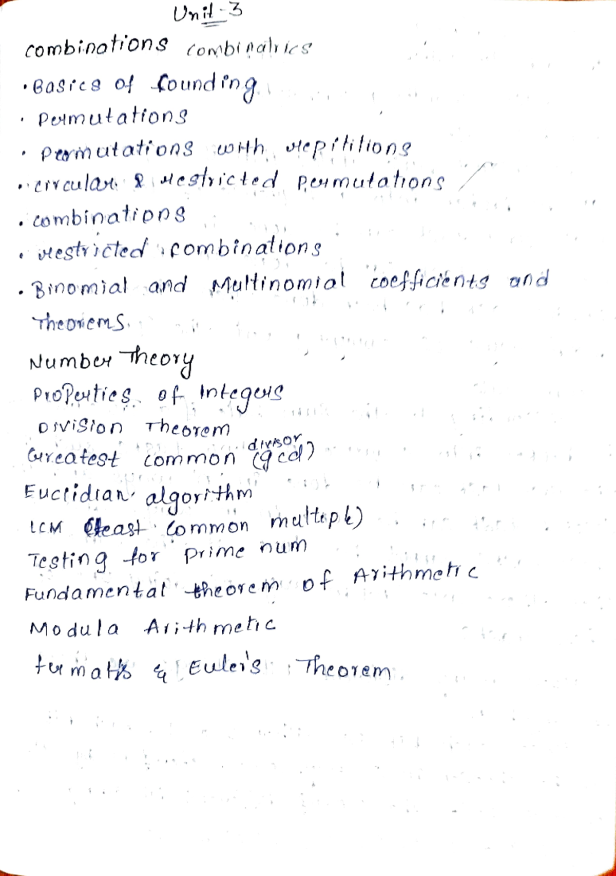 Foundational mathematics for computer science unit 3(1) Un