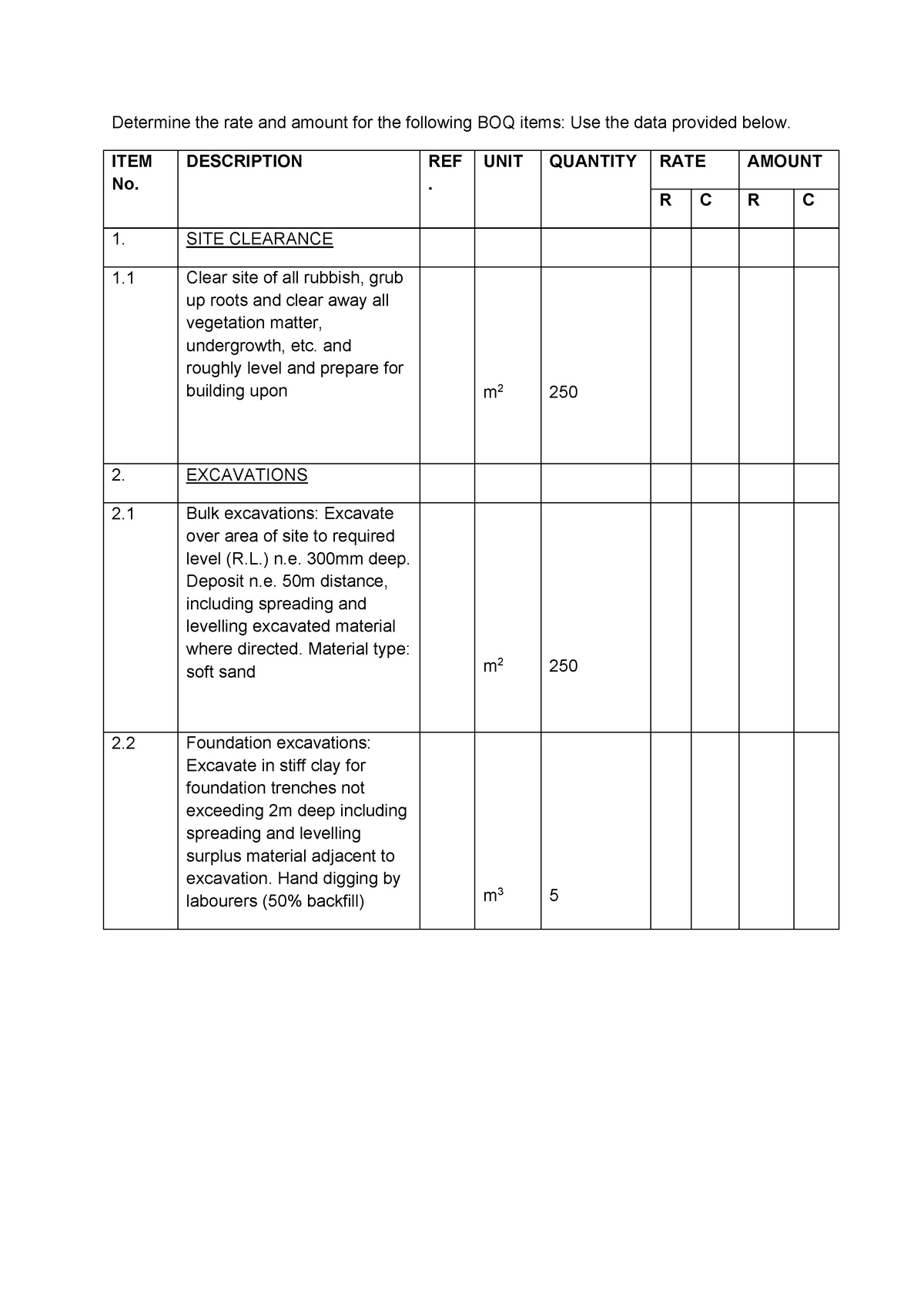 estimate-example-and-solution-on-site-clearing-determine-the-rate-and