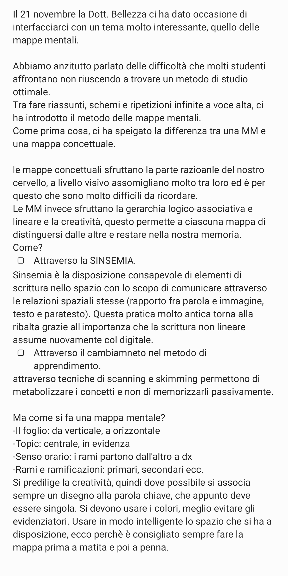 Mappe Mentali E Concettuali - Organizzazione Delle Aziende E Delle ...