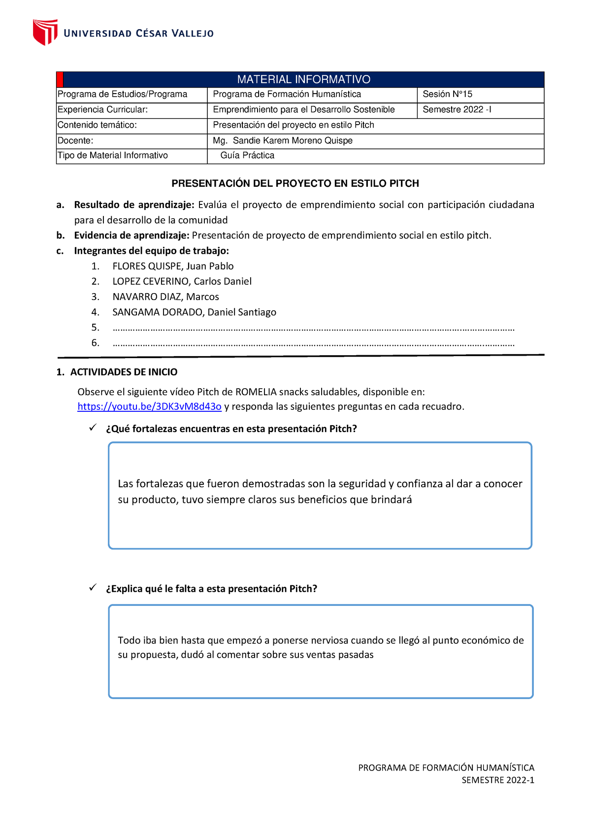 Producto 15 - Grupo ING. Civil - PROGRAMA DE FORMACI”N HUMANÕSTICA ...