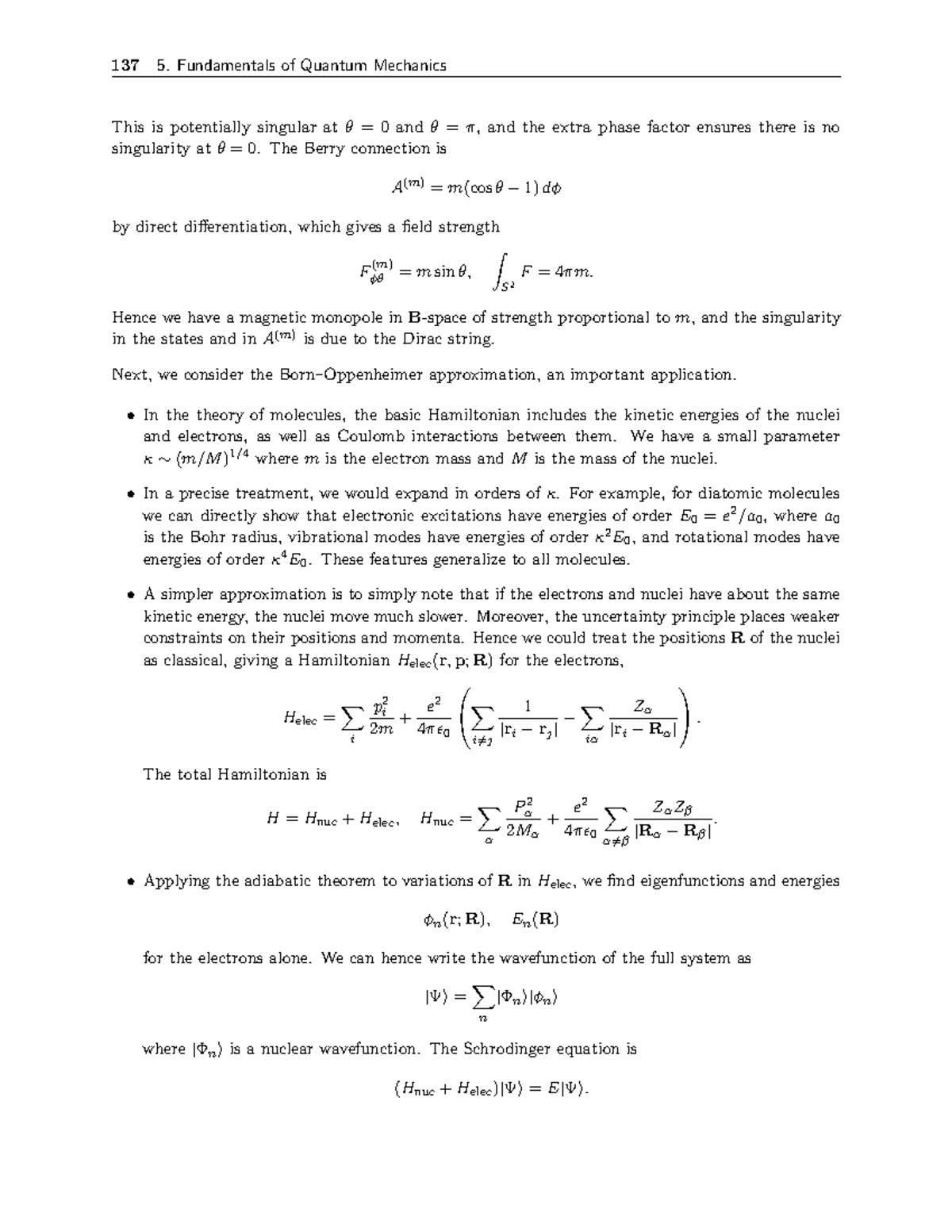 Physics-34 - Physics summary course - This is potentially singular at θ ...