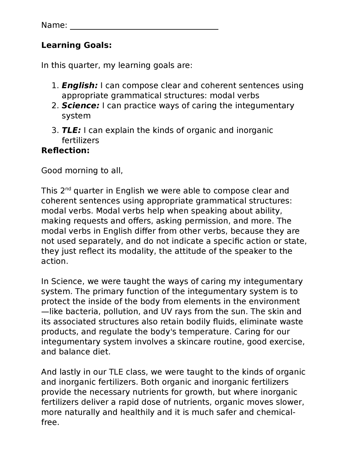 learning-goals-and-reflection-student-5-name