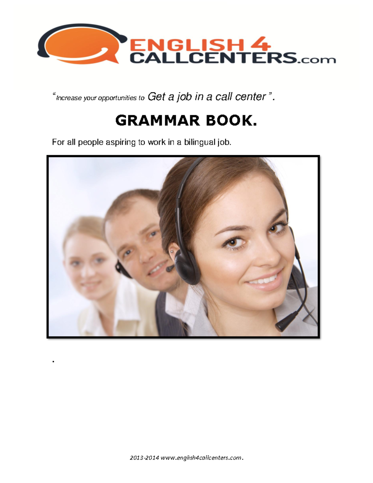 Ccabook Ingles aprendizaje 1 “Increase your opportunities to Get