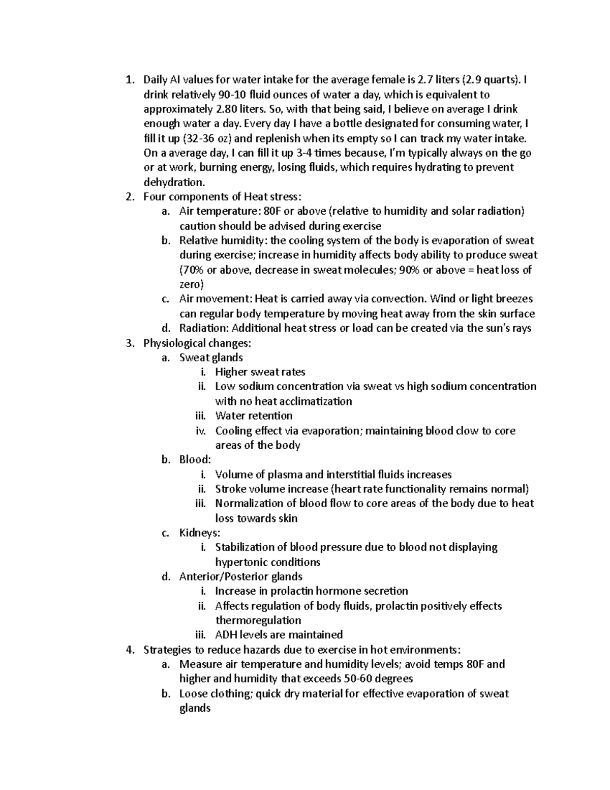 Chapter 9 Review Questions - KINE 2375 - TAMUCC - Studocu