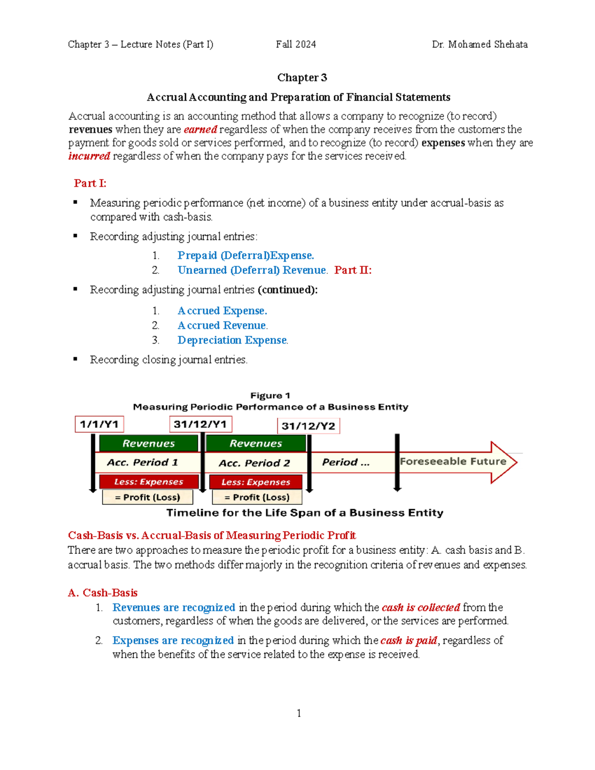 Chapter 3 1AA3 - accounting - Chapter 3 Accrual Accounting and ...