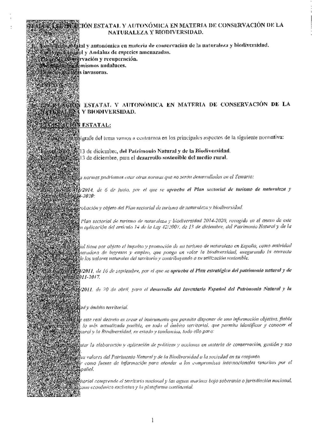 TEMA 4 Especifico AMA - tema 4 - TEMA 4. LEGISLACIÓN ESTATAL Y ...