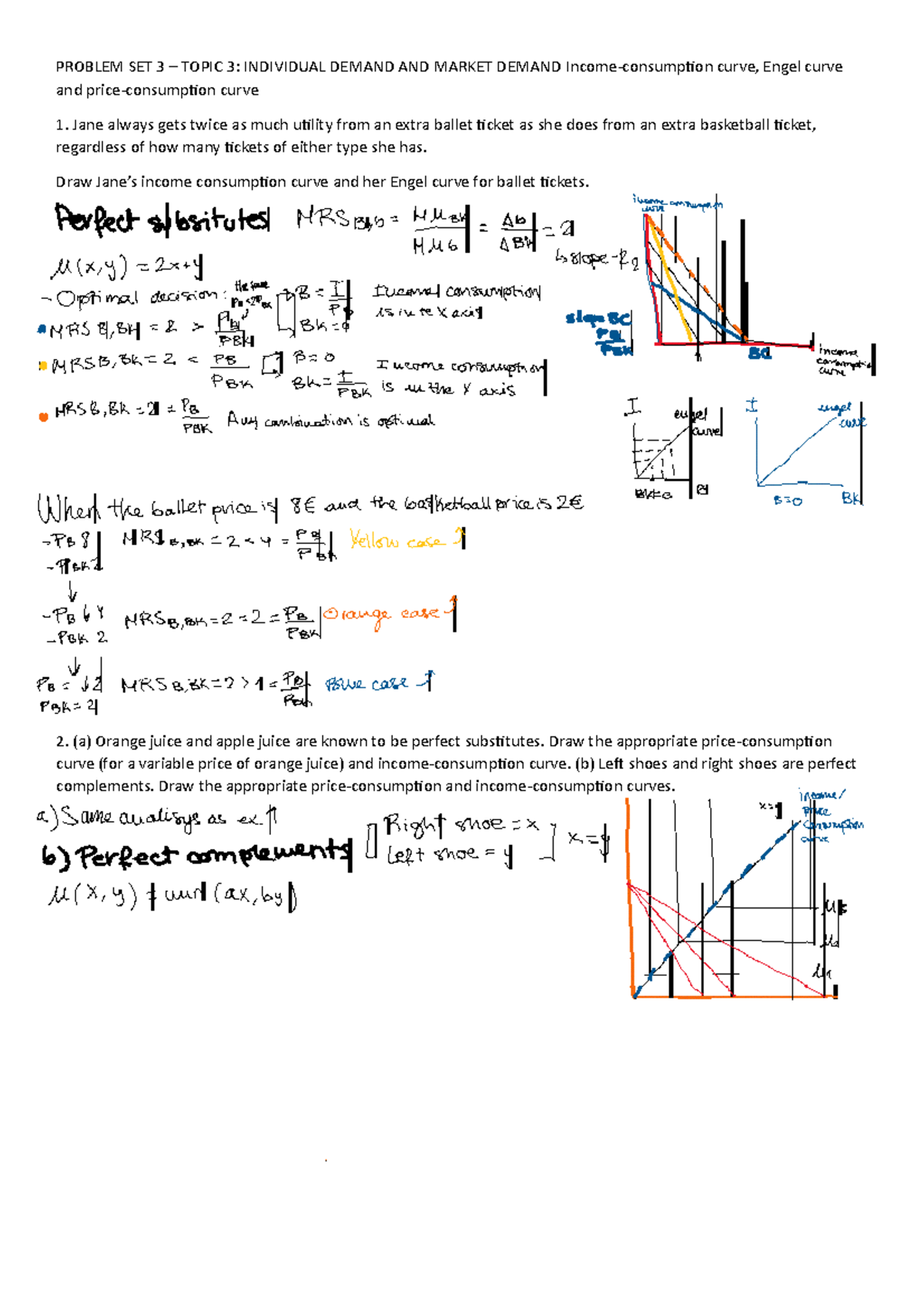 Problem SET 3 - Topic 3 - microeconomía i - UAH - Studocu