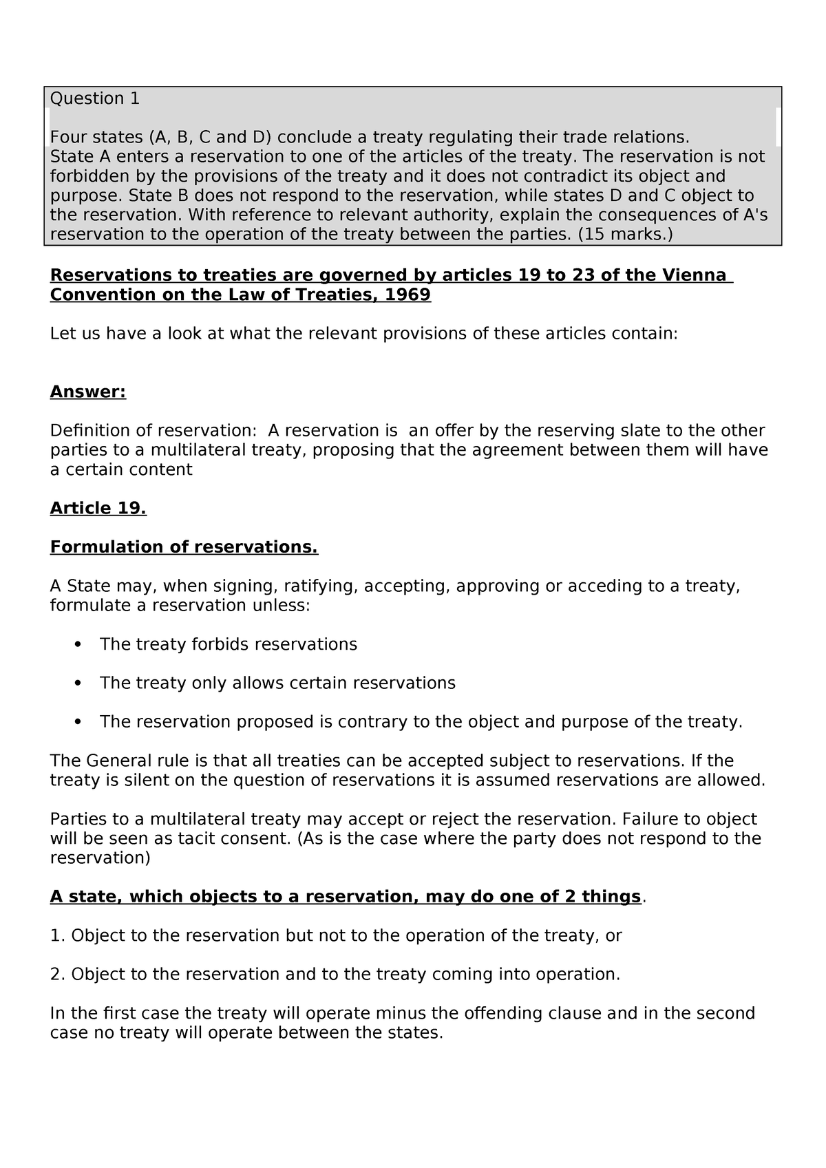 LCP4801 Exam Answers (Autosaved) - Question 1 Four States (A, B, C And ...