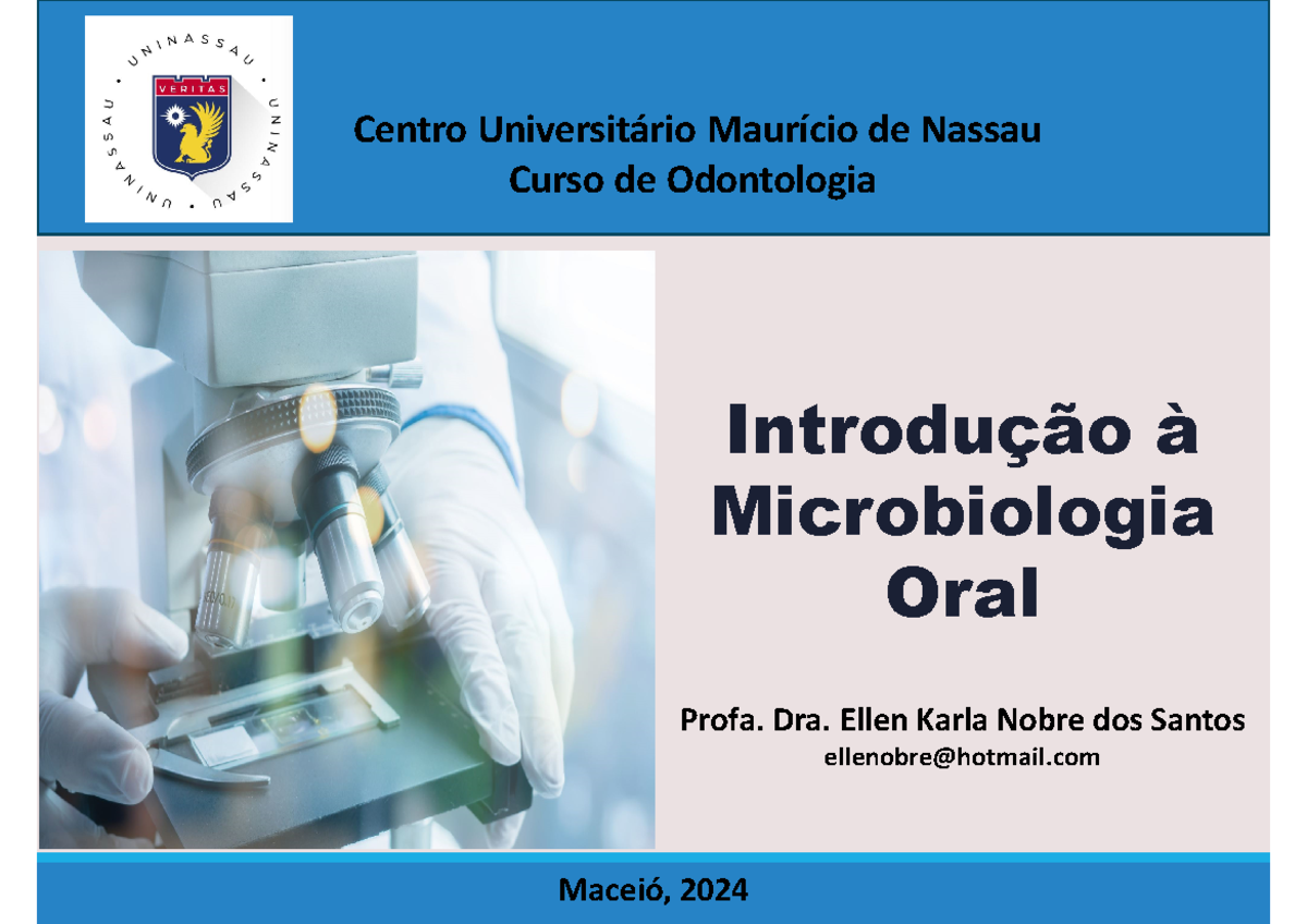 Introdu%C3%A7%C3%A3o%20%C3%A0%20Microbiologia%20Oral - Centro ...