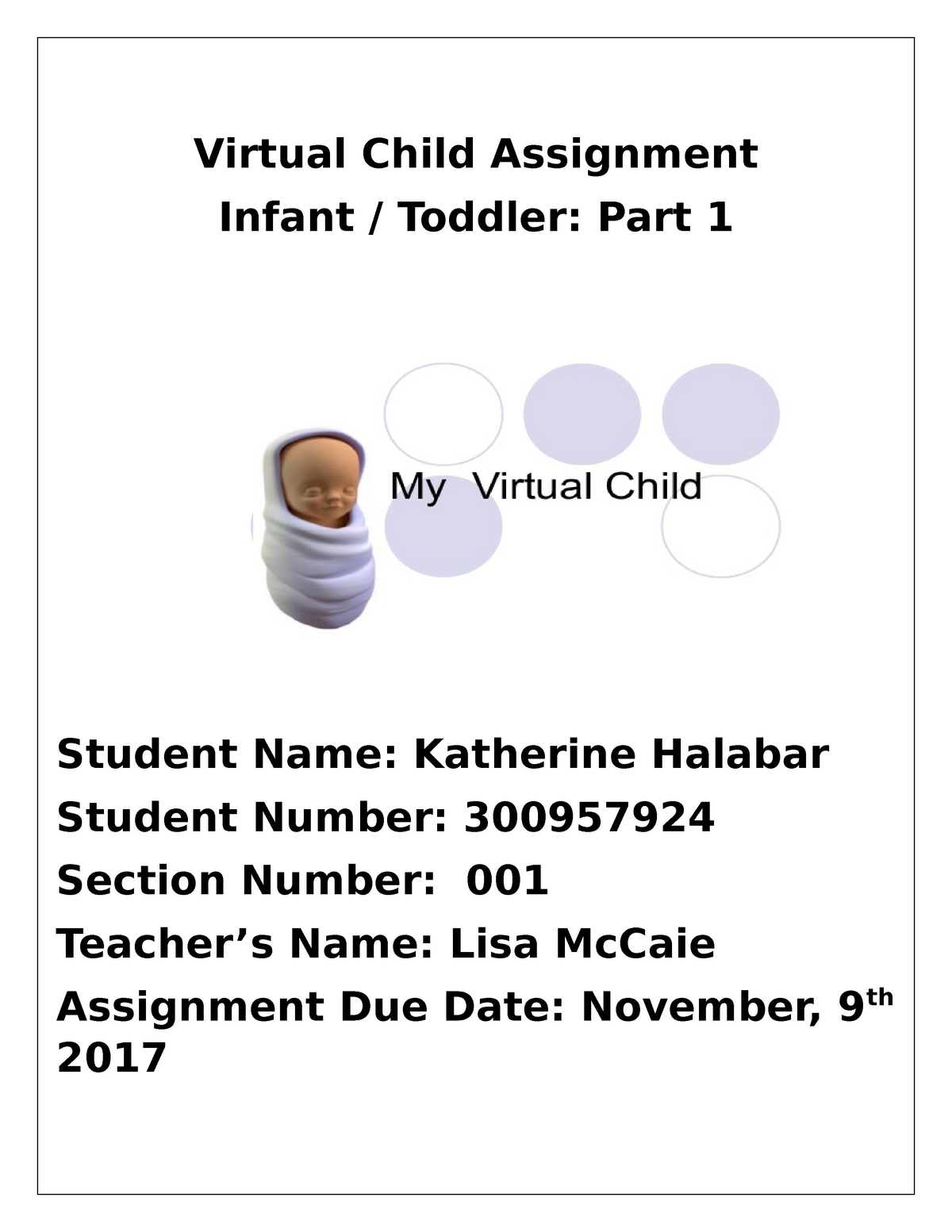 virtual child assignment
