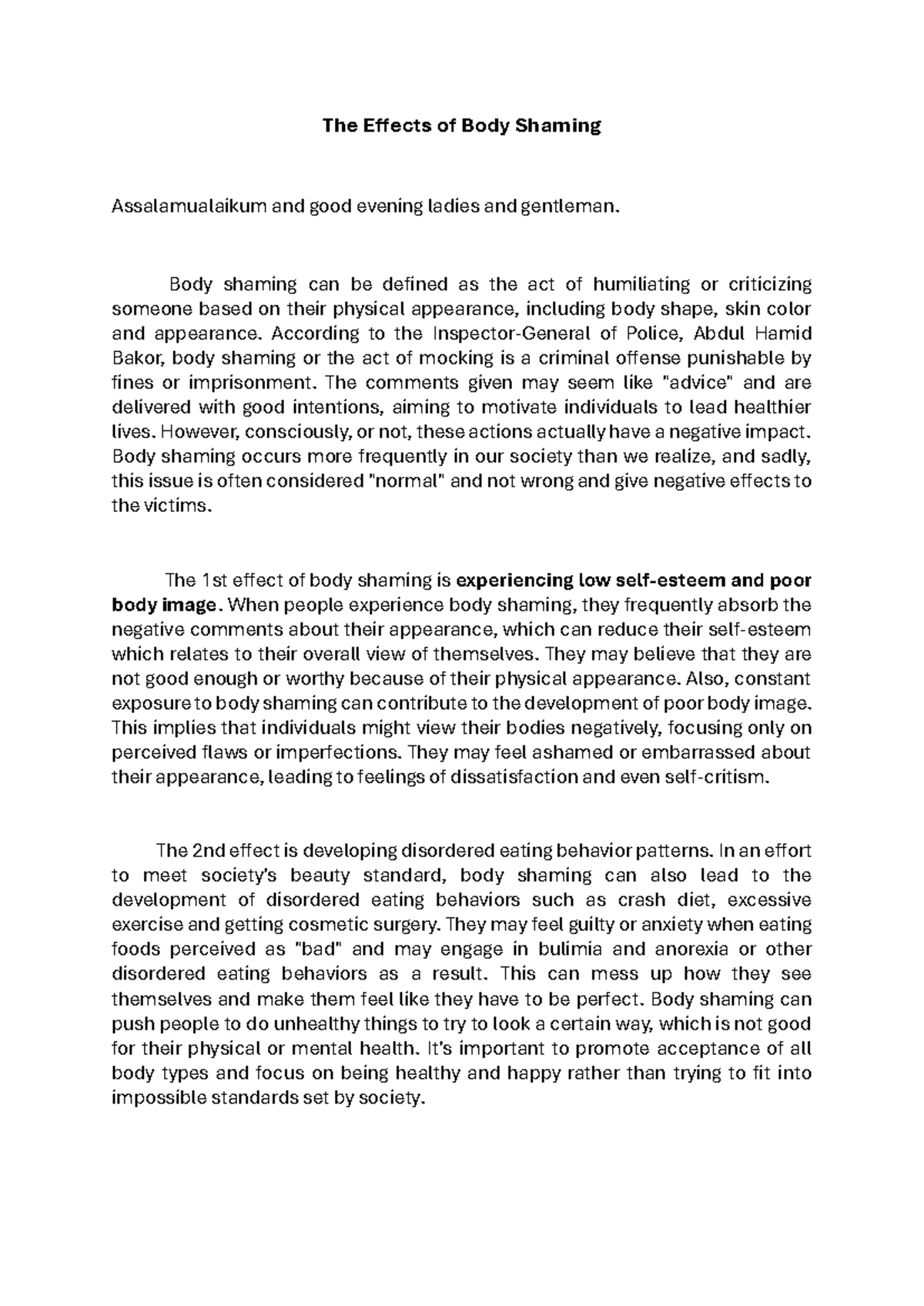 BODY SHAMING MEANING IN URDU WITH EXAMPLE PDF visual data 6