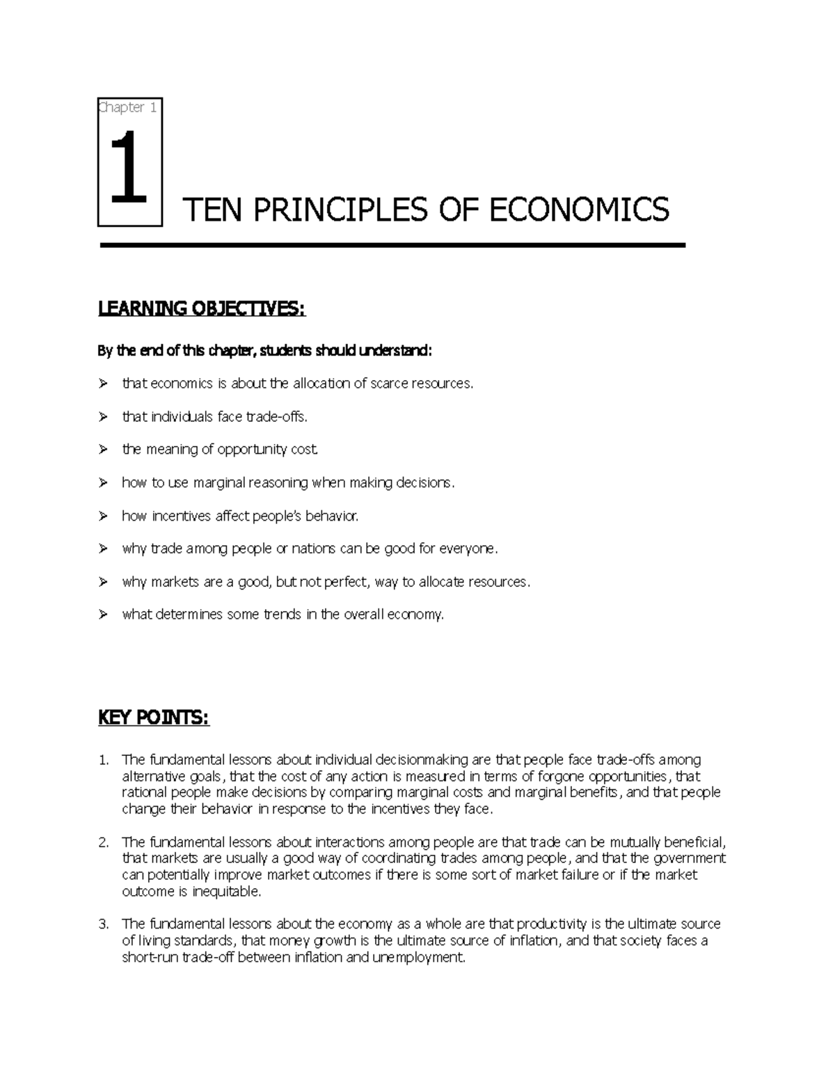 ACC101 For The Beginners - Chapter 1 LEARNING OBJECTIVES: By The End Of ...