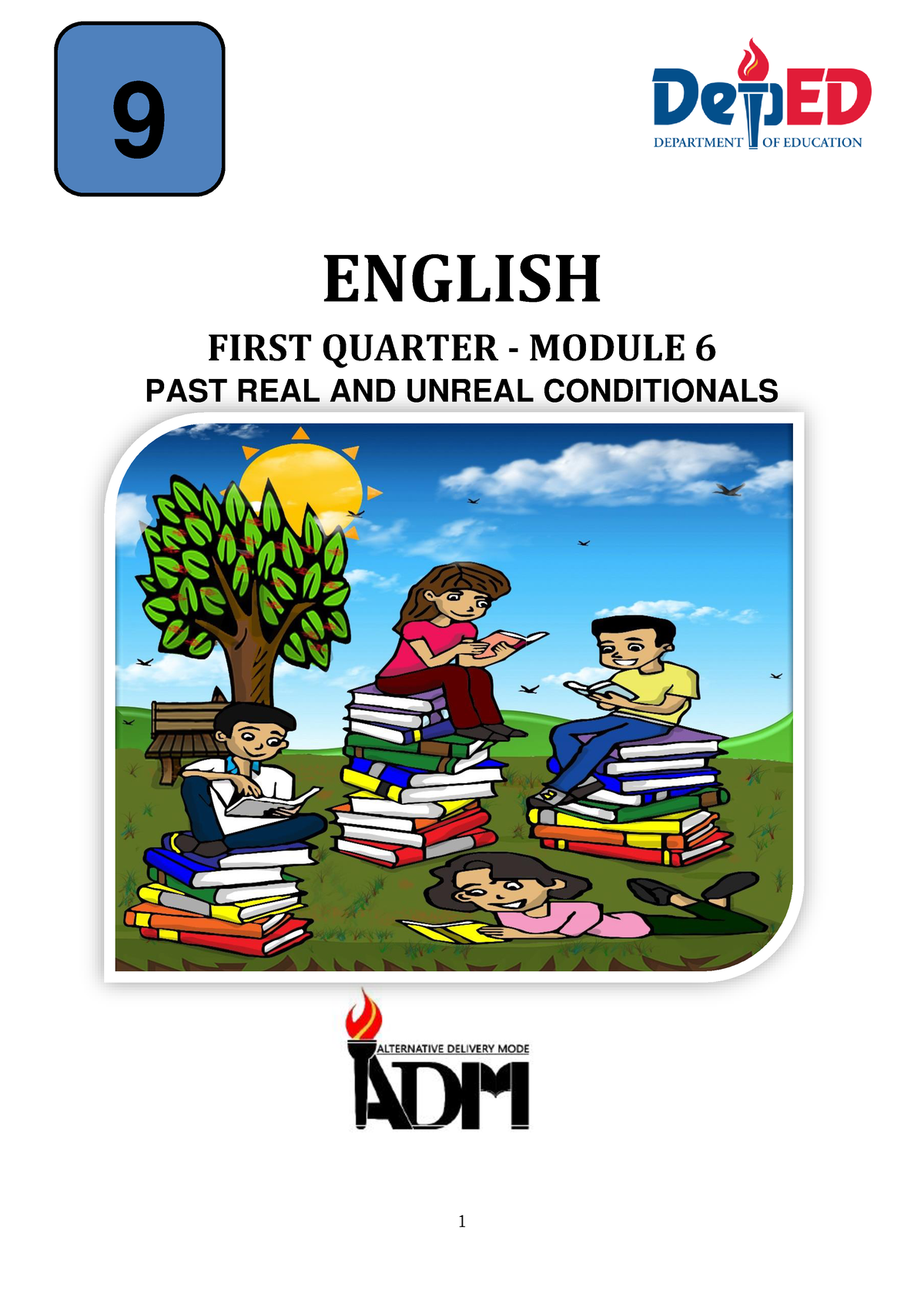 English GR9 Q1 WK6 - Education - ENGLISH FIRST QUARTER - MODULE 6 PAST ...