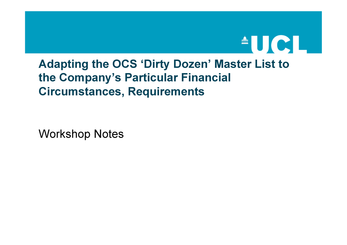 cfs-seminar-3-cfs-adapting-the-ocs-dirty-dozen-master-list-to-the